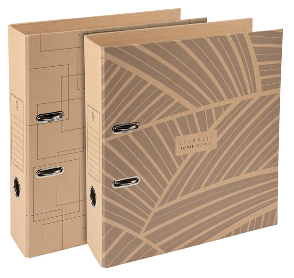 Exacompta Eterneco Ordner Prem'Touch A4 7 cm Rückenbreite geometrisches Motiv
