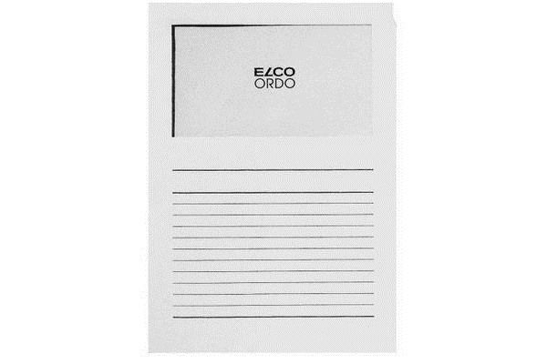 Elco Ordo Classico A4 weiss mit Fenster Beutel à 10 Stück, Nr. 73695-10