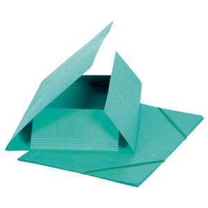 Biella TopColor Gummibandmappe A4 grün Karton 355 gm2, Nr. 0178401.30