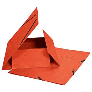 Biella TopColor Gummibandmappe A4 orange Karton 355 gm2, Nr. 0178401.35