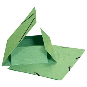 Biella Gummibandmappe A4 hellgrün Karton 355 gm2, Nr. 0178401.31