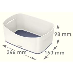 Leitz MyBox Aufbewahrungsschale weiss 246 x 98 x 160 mm SPEZIALBESTELLUNG!!!