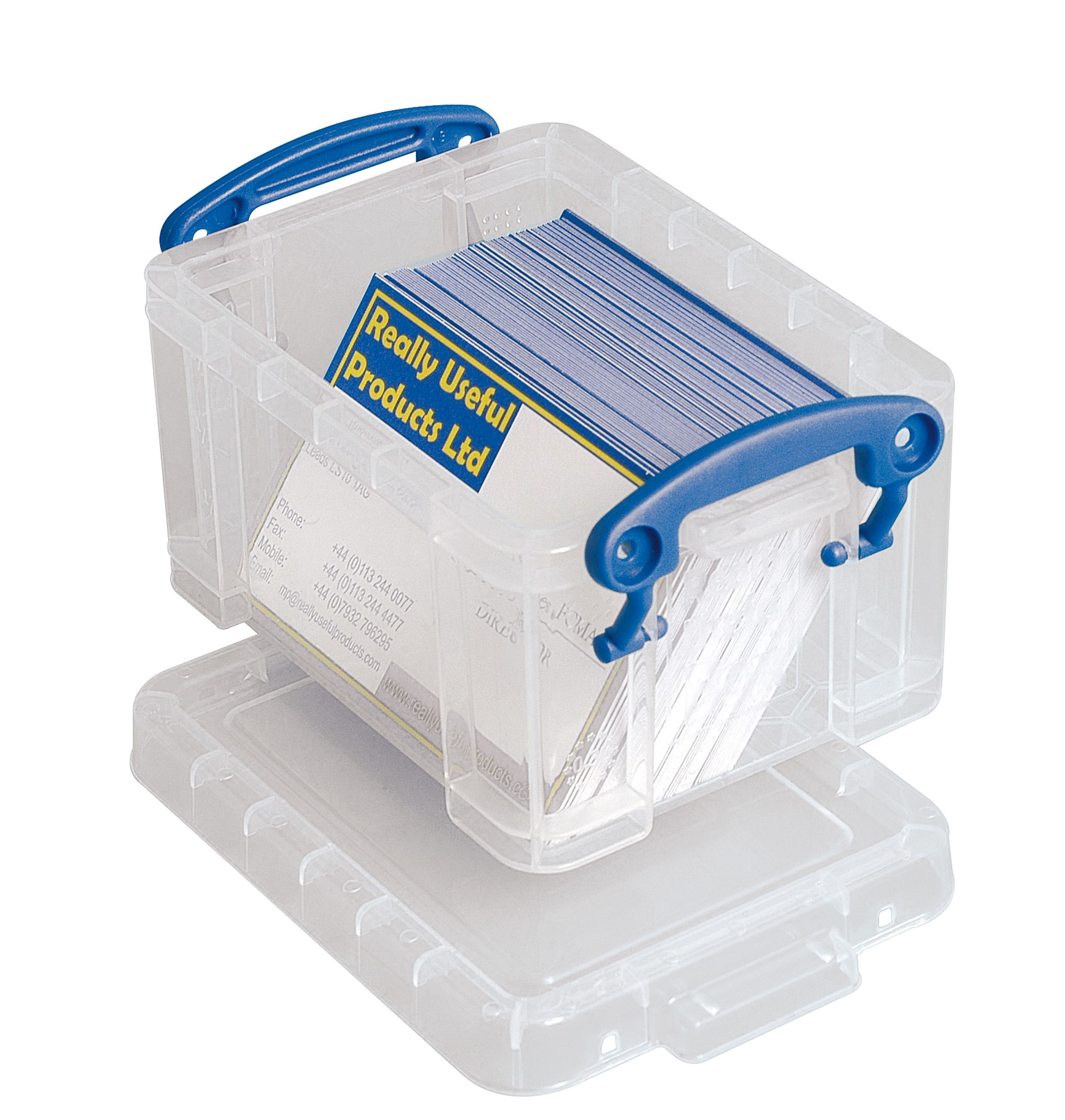 Kunststoffbox 0,3 Liter klar B 65 x T 90 x H 55 mm SPEZIALBESTELLUNG!