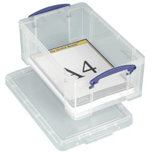 Kunststoffbox 9 Liter klar B 210 x T 335 x H 140 mm SPEZIALBEST.