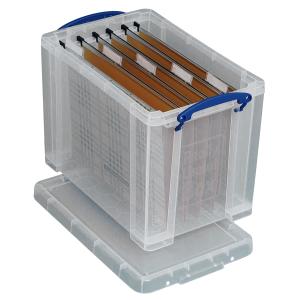 Kunststoffbox 19 Liter klar B 214 x T 335 x H 270 mm SPEZIALBEST.