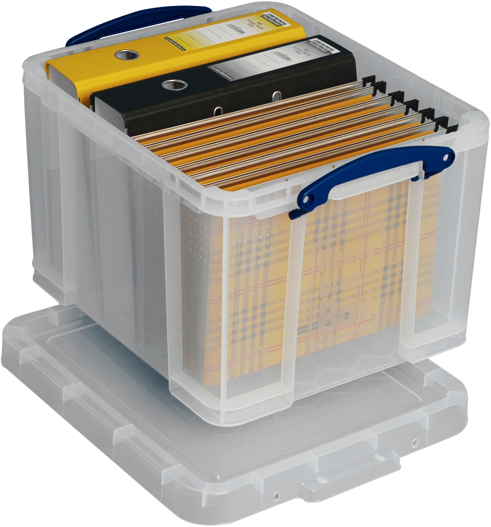 Kunststoffbox 35 Liter klar B 310 x T 370 x H 280 mm SPEZIALBEST.