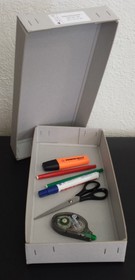 Kartonschachteln Nr. 1, 32 x 15 x 5 cm Graukarton SOLANGE VORRAT!!