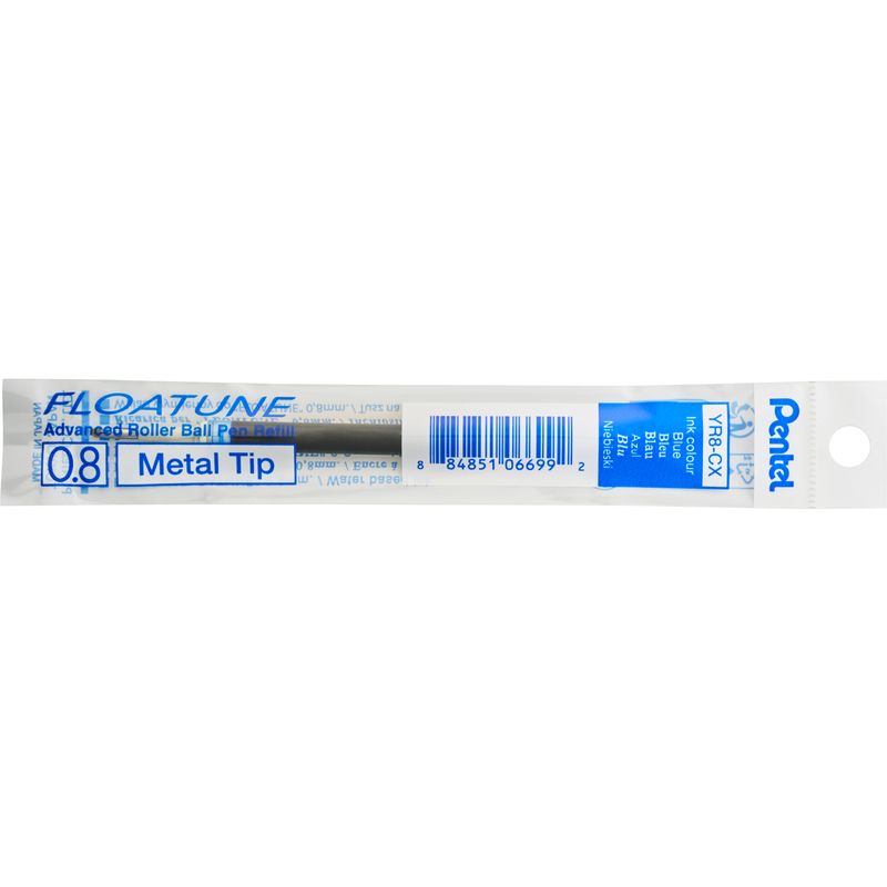 Pentel Floatune Ersatzmine blau Strichbreite 0,8 mm, Nr. YR8-CX