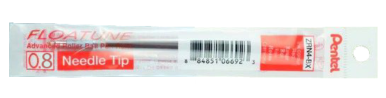 Pentel Floatune Ersatzmine rot Strichbreite 0,8 mm, Nr. YR8-BX