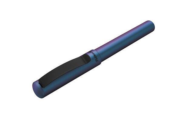 Pelikan Tintenroller Pina Colada HOLO grafisch, Gehäuse blau SPEZIALBESTELLUNG
