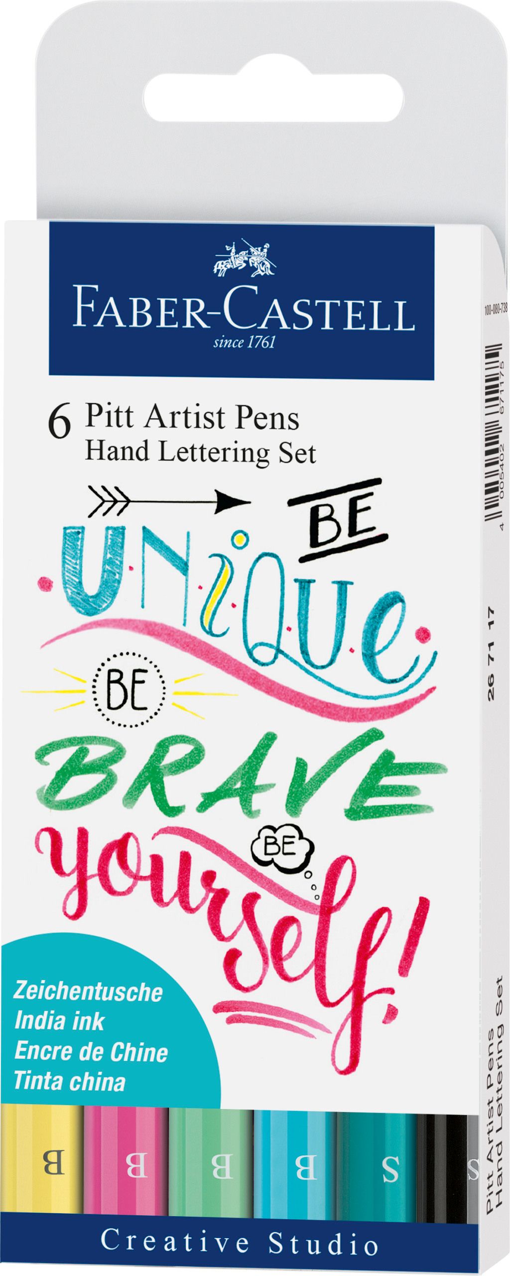 Faber-Castell Handlettering 6er Etui Pastelltöne SPEZIALBESTELLUNG!!!