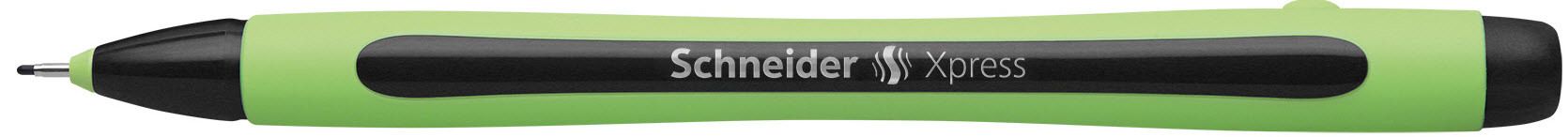 Fineliner Schneider Xpress schwarz Strichbreite 0,8 mm, Nr. 190001