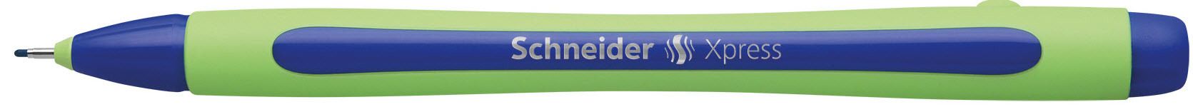 Fineliner Schneider Xpress blau Strichbreite 0,8 mm, Nr. 190003