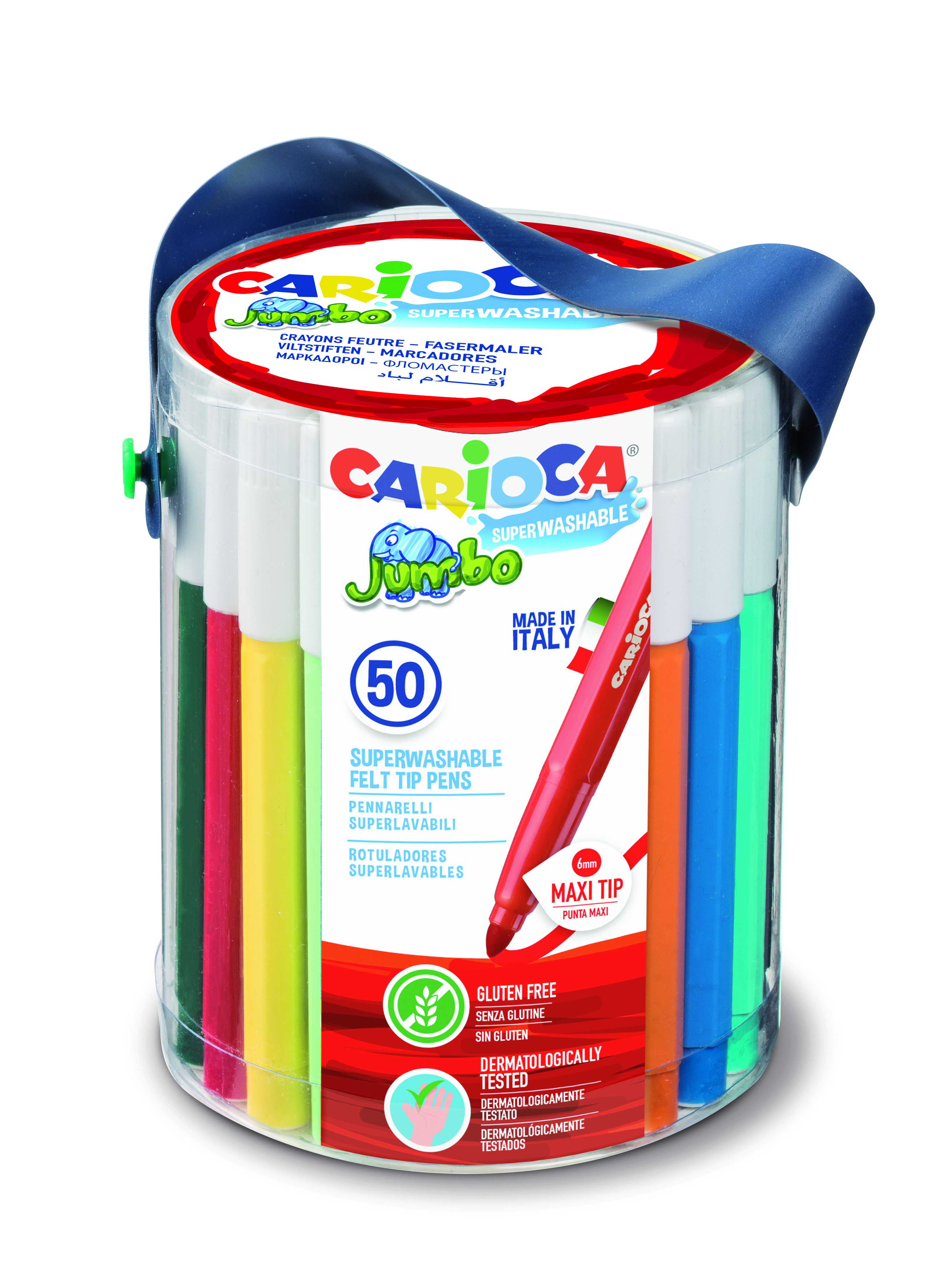 Carioca Fasermalstift Jumbo Box à 50 Stk. / SPEZIALBESTELLUNG