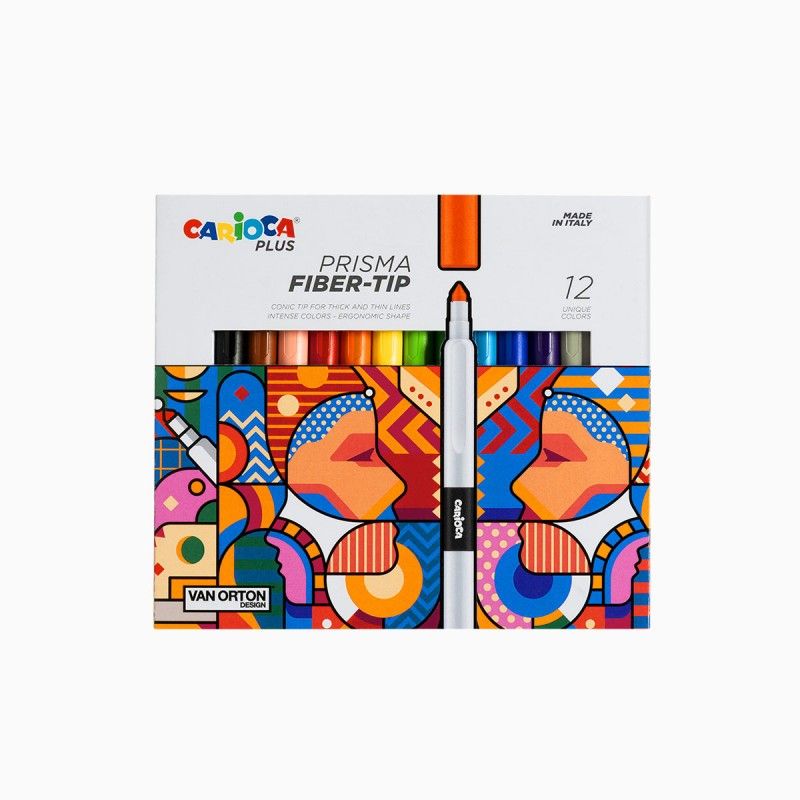 Carioca Prisma Plus Fasermaler 12 er Etui SPEZIALBESTELLUNG!!!