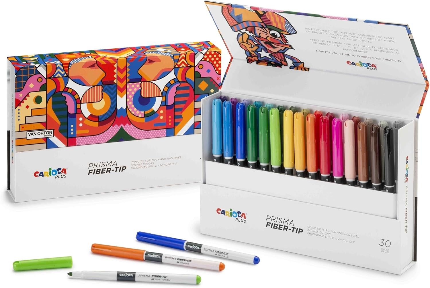 Carioca Prisma Plus Fasermaler 30er Etui Hard Cover  SPEZIALBESTELLUNG!!!