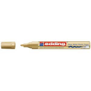 Glanzlackmarker edding 750 gold Rundspitze 2 - 4 mm, Nr. 750-53
