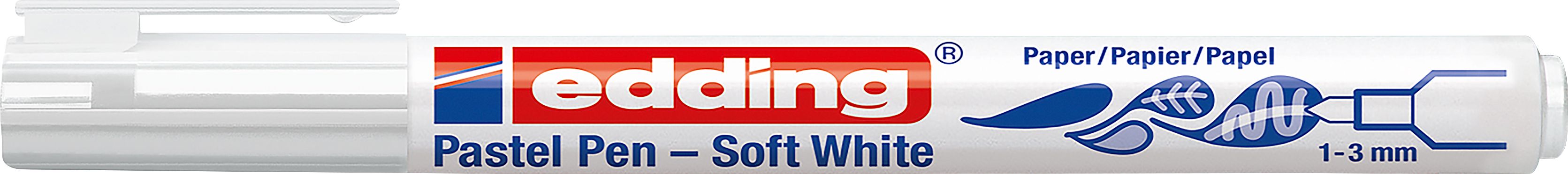 edding Pastelpen 1500 weiss SPEZIALBESTELLUNG!!!