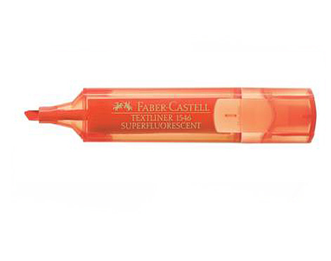 Textmarker Faber-Castell 1546 orange Superfluorescent, Nr. 154615