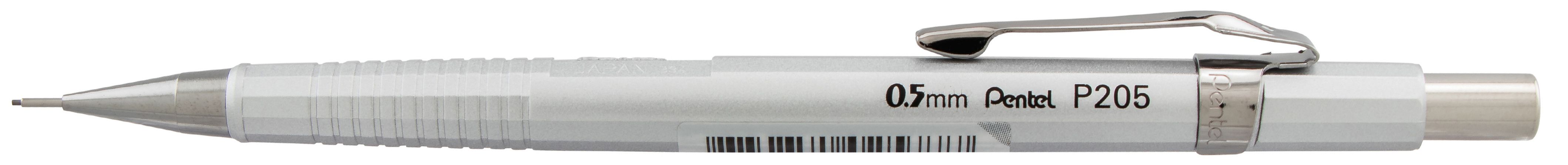 Druckbleistift Pentel 0,5 mm metallic silber
