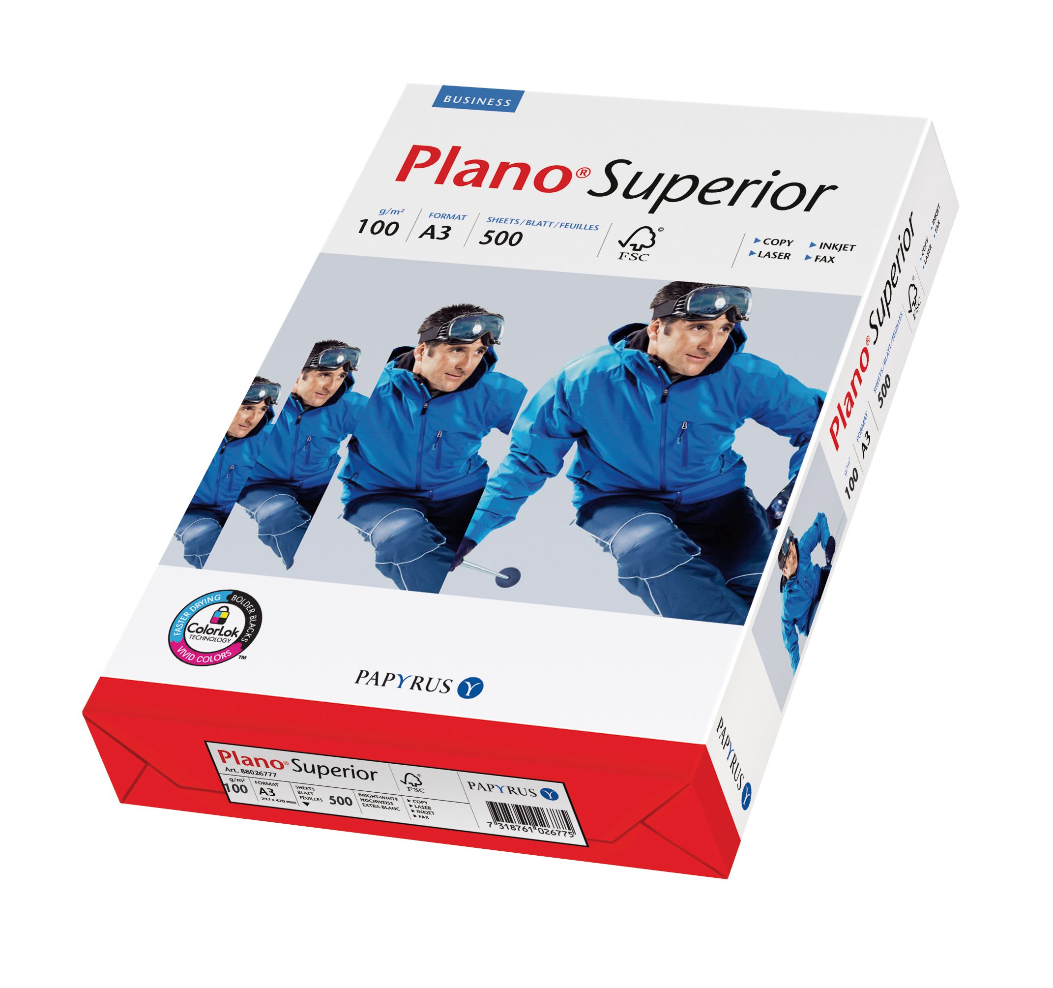 PlanoSuperior A3 100 gm2 weiss Nr. 88026789 SPEZIALBESTELLUNG!!!