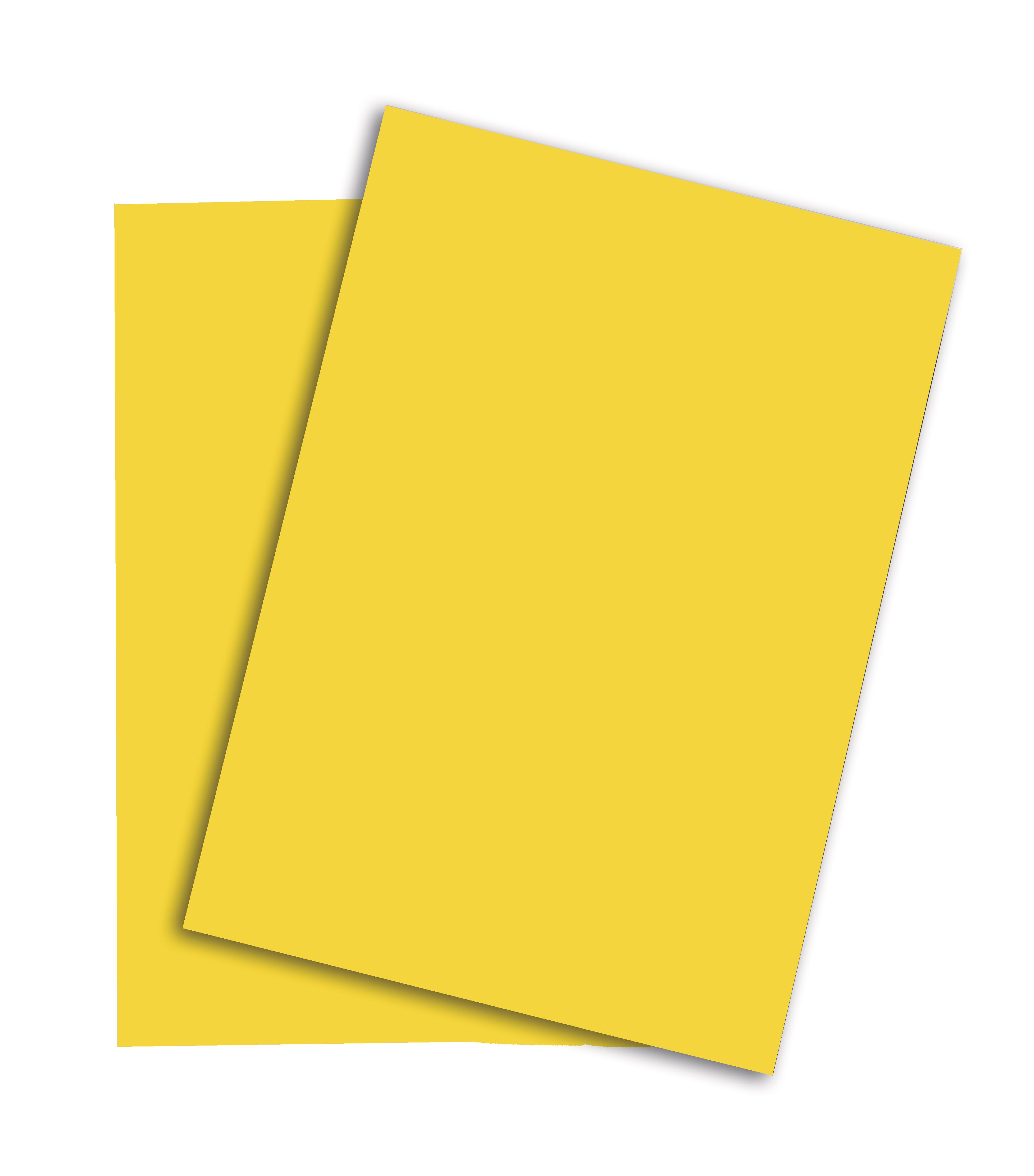Papier Rainbow A4 80 gm2 intensivgelb Code Nr. 18 / Nr. 88042388