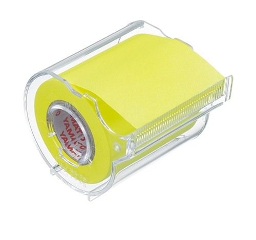 NT Memoc Roll Tape 50 mm x 10 m Lemon Haftnotiz Rolle vollflächig klebend