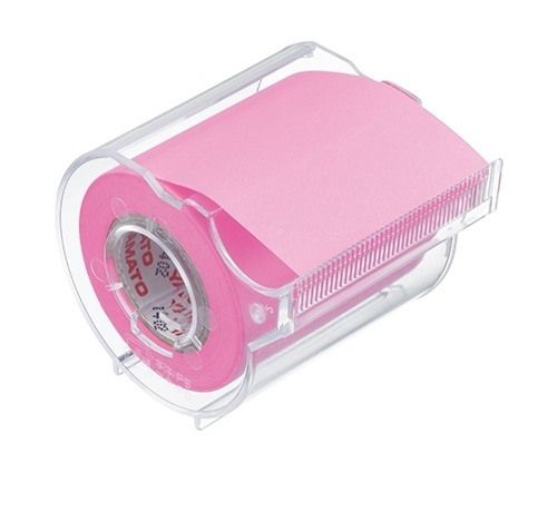 NT Memoc Roll Tape 50 mm x 10 m Rose Haftnotiz Rolle vollflächig klebend