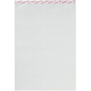 Notizblock Elco A4, 4 mm kariert 65 gm2 100% Altpapier, Nr. 73311.27
