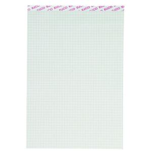 Notizblock Elco A5, 4 mm kariert 65 gm2 100% Altpapier, Nr. 73312.27
