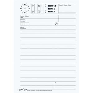 BüroLine Telefonnotizblock A5, weiss 80 Blatt, Original-Nr. 542031