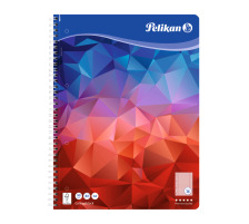 Pelikan Spiralblock A4 90 gm2 kariert 80 Blatt SOLANGE VORRAT!!