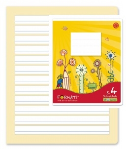 Formati Schreibheft S.4, Stab 4° 