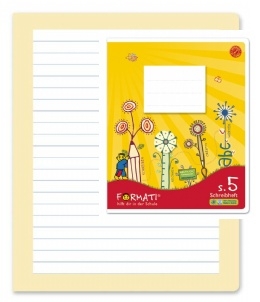 Formati Schreibheft S.5, Stab 4° 