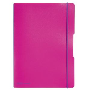 Herlitz My.Book Flex Notizheft A4 kariert + liniert 2 x 40 Blatt, Pink