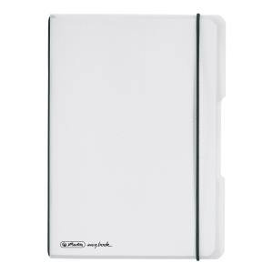 Herlitz My.Book Flex Notizheft A5 kariert, 40 Blatt, Farblos