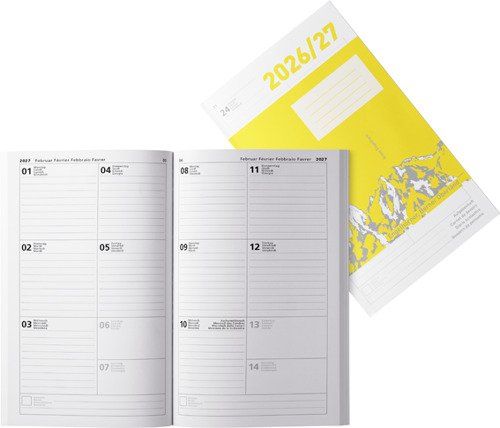 Aufgabenheft mit Datum 2026/2027 1 Woche auf 1 Seite SPEZIALBESTELLUNG!!!