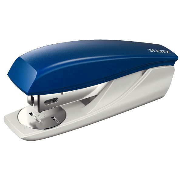 Kleines Büroheftgerät Leitz blau 5501.35 inkl. Heftklammern