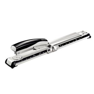 Langarm Heftapparat Leitz 5560.95 schwarz bis 40 Blatt, inkl. Heftklammern