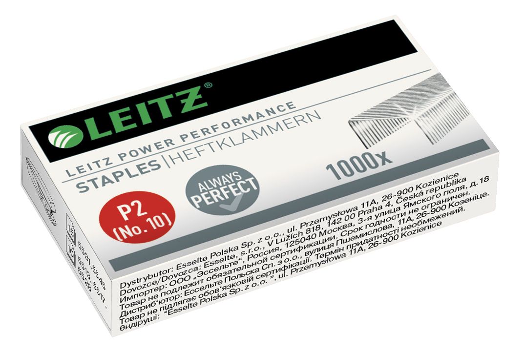 Leitz Heftklammern Nr. 10 Schachtel à 1'000 Stück