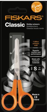 Fiskars Classic Hobbyschere 13 cm für Rechts- und Linkshänder