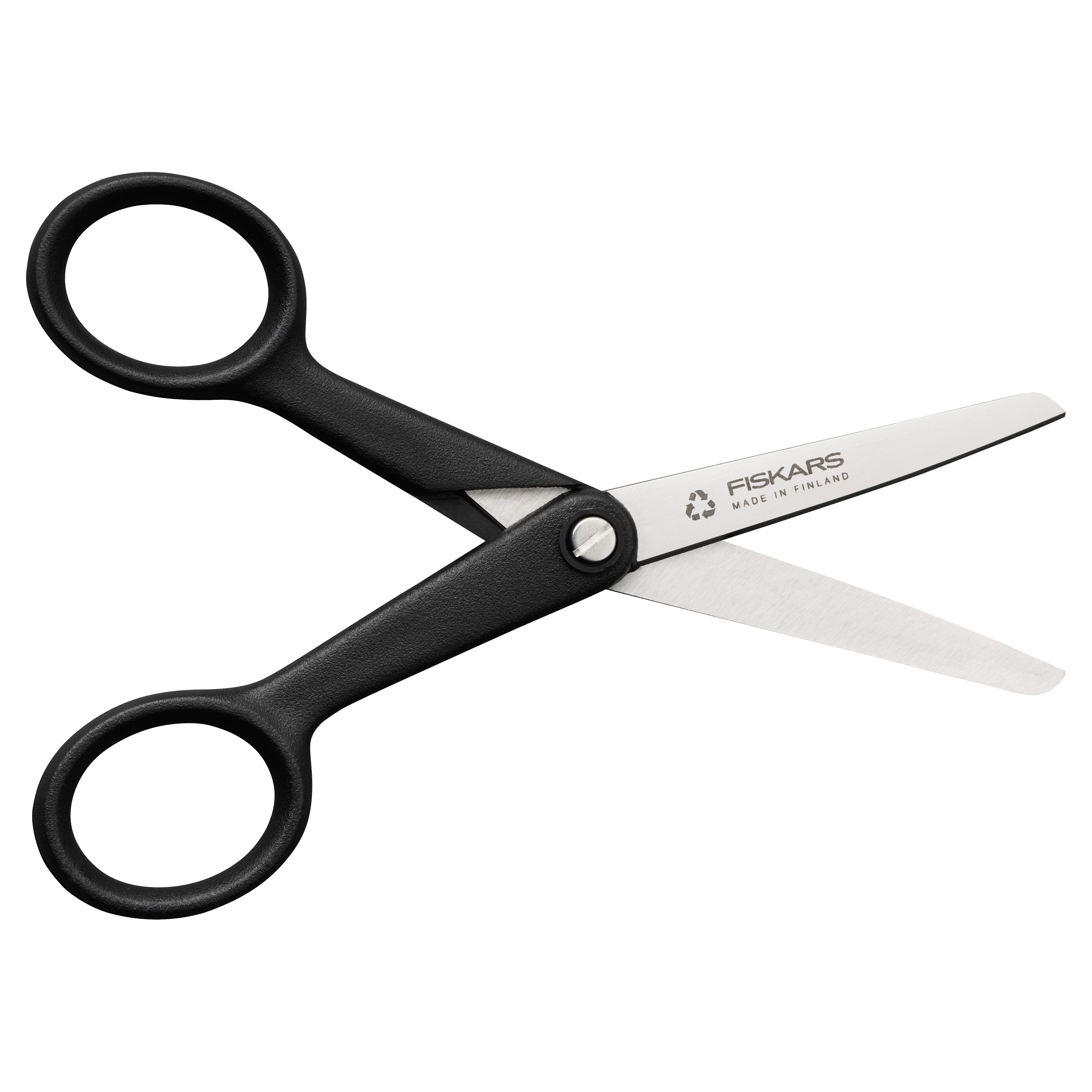 Fiskars Hobbyschere Recycling 13cm schwarz Rechts- + Linkshänder SPEZIALB.