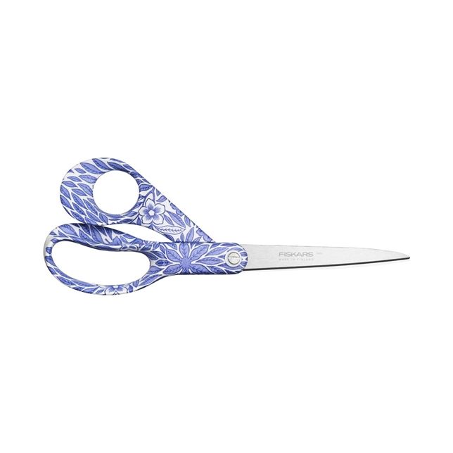 Fiskars Rörstrand Ostindia Floris blau Schere 21 cm, SPEZIALBESTELLUNG!!!