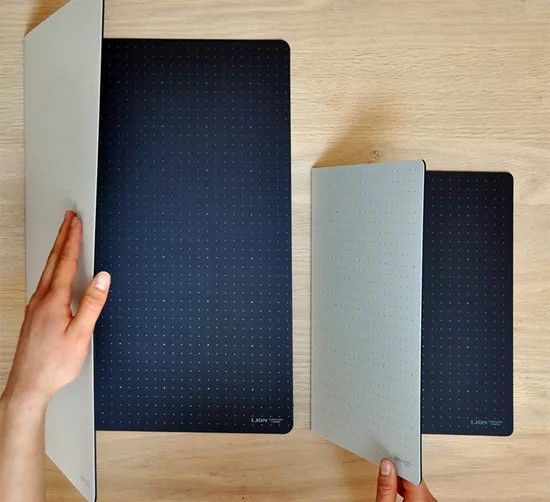 Lion Schneidematte faltbar von A3 auf A4 schwarz/weiss SPEZIALBESTELLUNG!!!