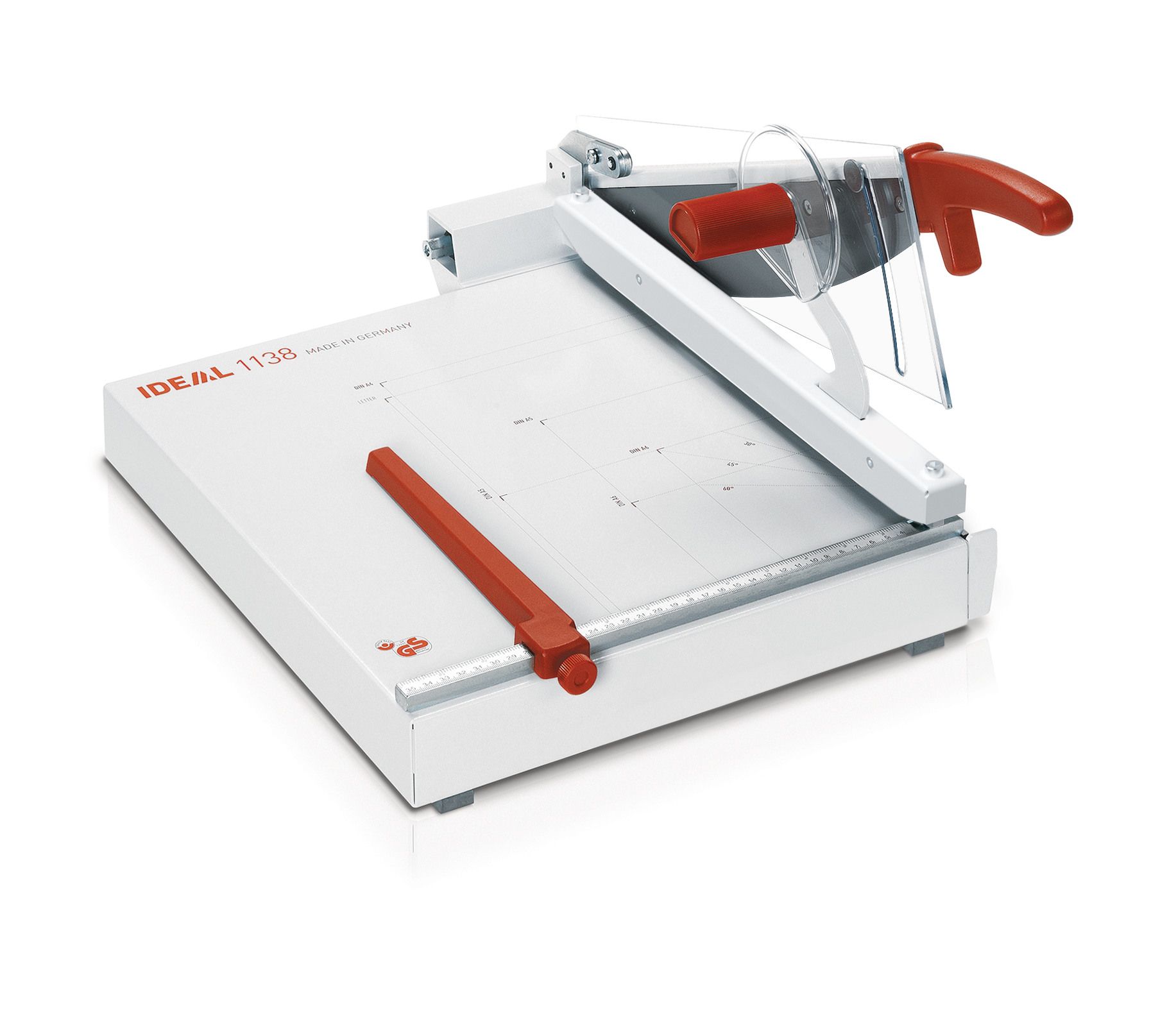 Schneidemaschine Ideal 1138 perlgrau 38,5 cm Schnittlänge SPEZIALBESTELLUNG