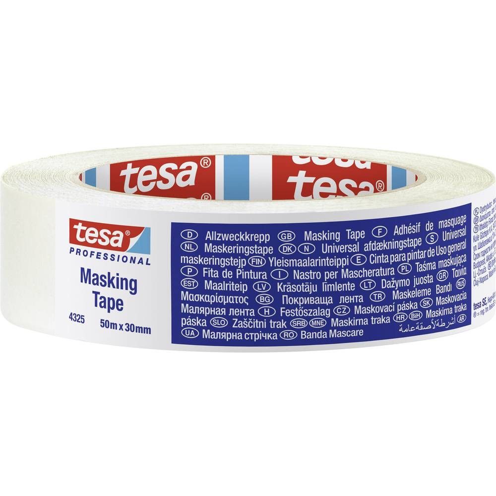 Abdeckband Tesa Professional Basic 4325 30 mm x 50 m