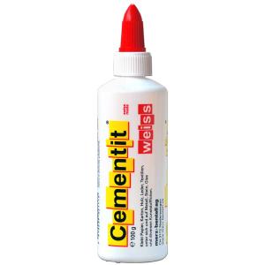 Cementit Weissleim Stehtube 100g mit Drehverschluss Swissmade