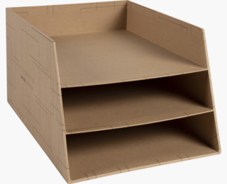 Exacompta Eterneco Briefablage A4+ mit 3 Fächern SPEZIALBESTELLUNG