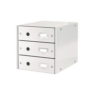 Click & Store Schubladenset 3er weiss 290 x 283 x 360 mm SPEZIALBESTELLUNG