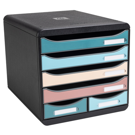 Exacompta Skandi Schubladenbox Big-Box farbig sortiert SPEZIALBESTELLUNG!!!
